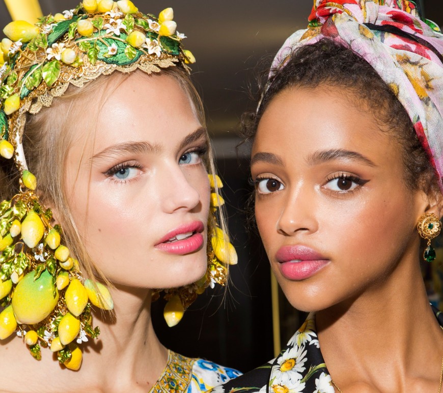 Dolce & Gabbana Show Spring Summer 2016 Milan Fashion Week Backstage Beauty Details Close-Ups